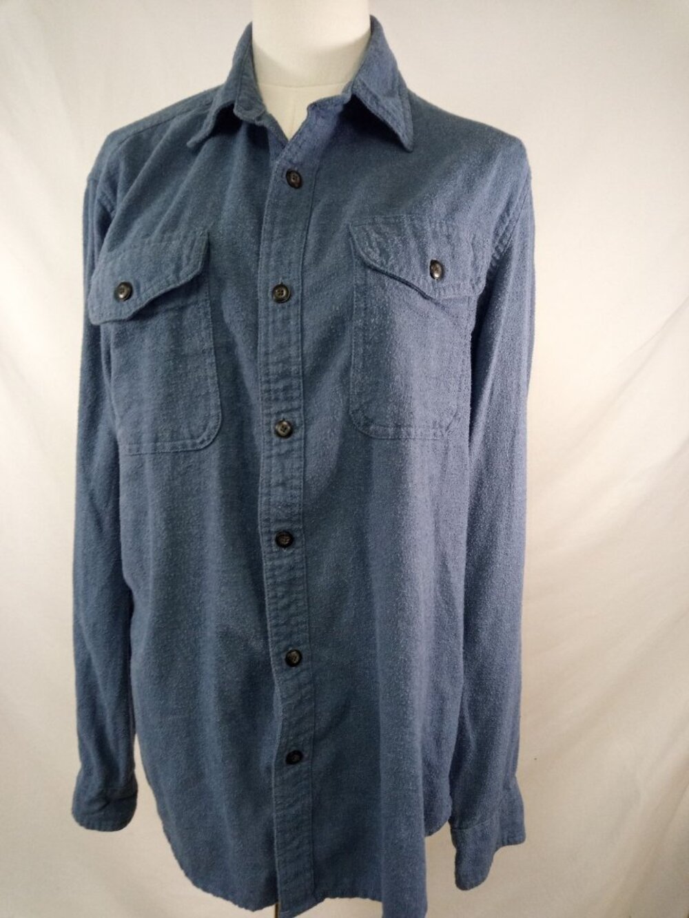 Sonoma Good For Life Men's Blue Casual Button Down Shirt Sz S